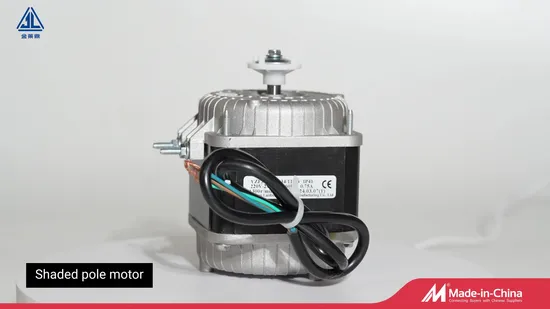 Factory Price 5W Small Electric AC Shaded Pole Ventilation Fan Motor for Refrigerator Condenser with Fan Blade 