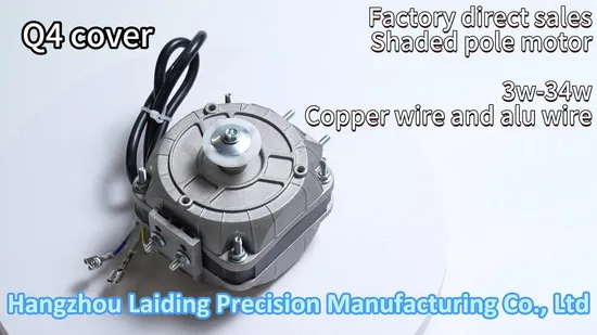220V 50Hz 10W 16W 20W Ventilation Fan Motor for Refrigeration with CE/TUV/ETL 