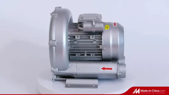 Factory Supply 0.5HP Single Stage Turbine Compressor High Pressure Electric Aeration Mini Ring Blower 